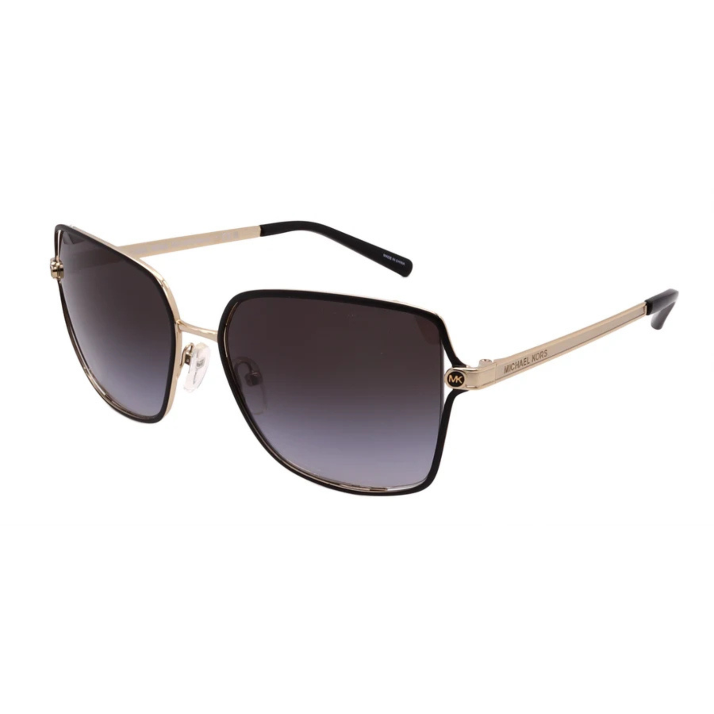 Michael Kors MK1087 women metal square full-rim sunglasses front view