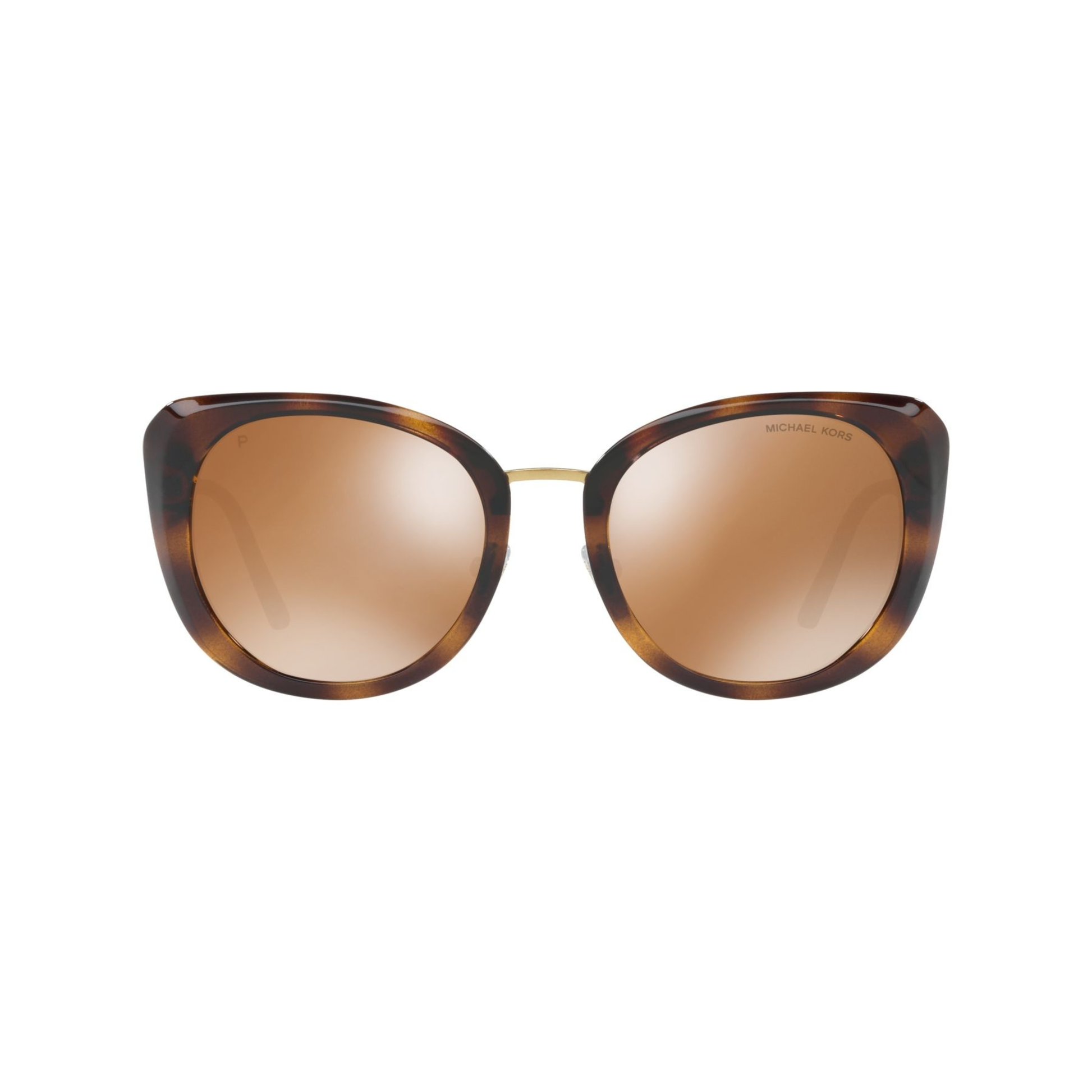 Michael Kors MK2062 women acetate metal round polarized sunglasses side profile