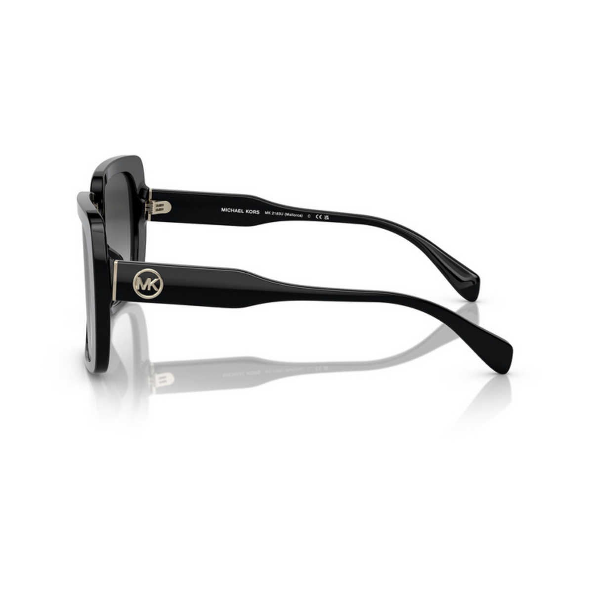 Michael Kors MK2183U women acetate square sunglasses hinge frame detail