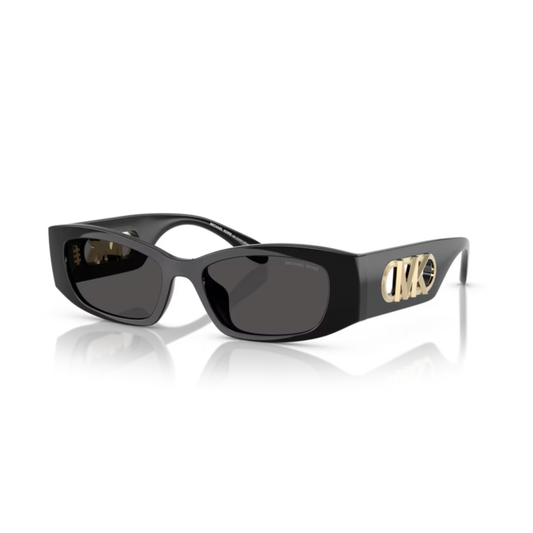 Michael Kors MK2243U unisex injected rectangle sunglasses front view