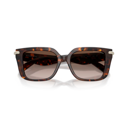 TortoiseBrown403113 Michael Kors MK2275BU Santo Domingo square sunglasses for women