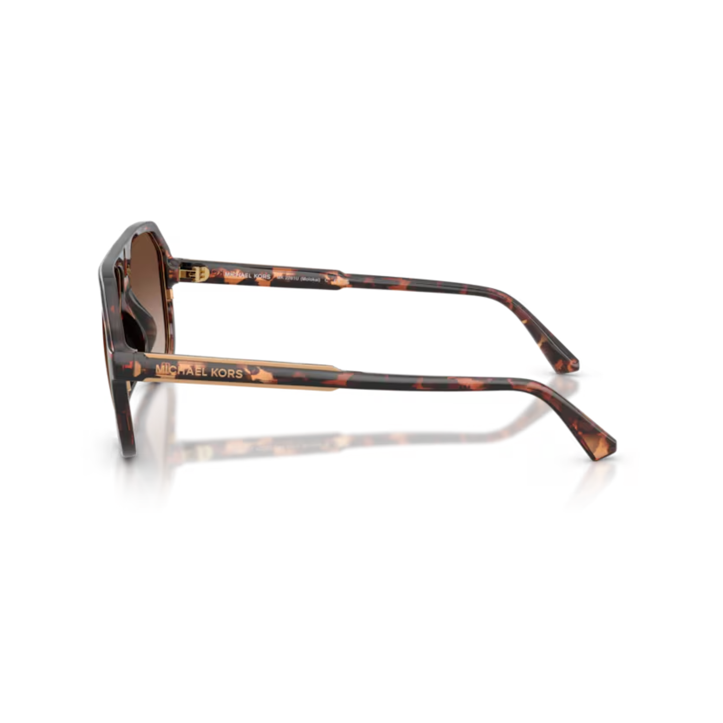 Michael Kors MK2281U Molokai Aviator Sunglasses Side View