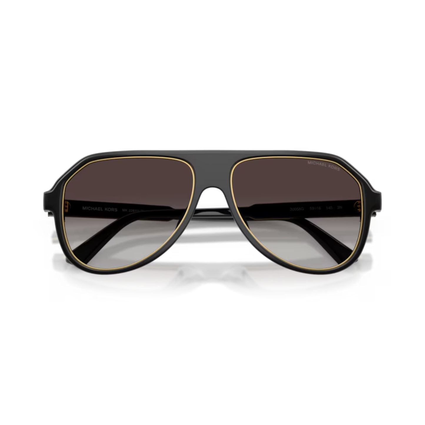 Michael Kors MK2281U Molokai Aviator Sunglasses Front View