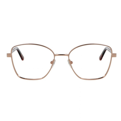 Michael Kors MK3052 womens metal cateye full rim optical frame three quarter view