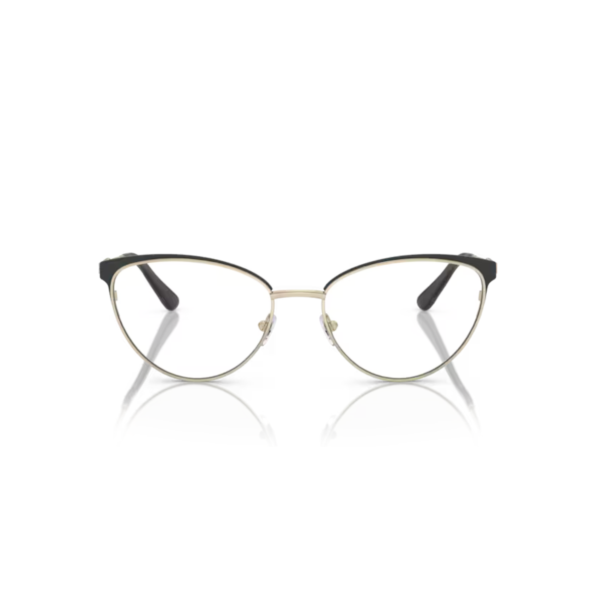 Michael Kors MK3064B women’s metal cat-eye optical frame side temple profile