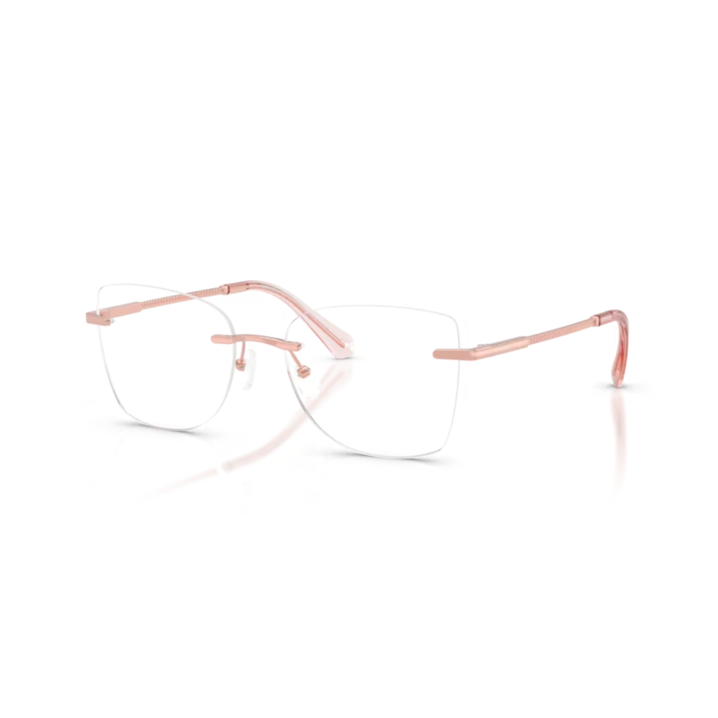 Michael Kors MK3099 Rimless Cat Eye Eyeglasses Side View