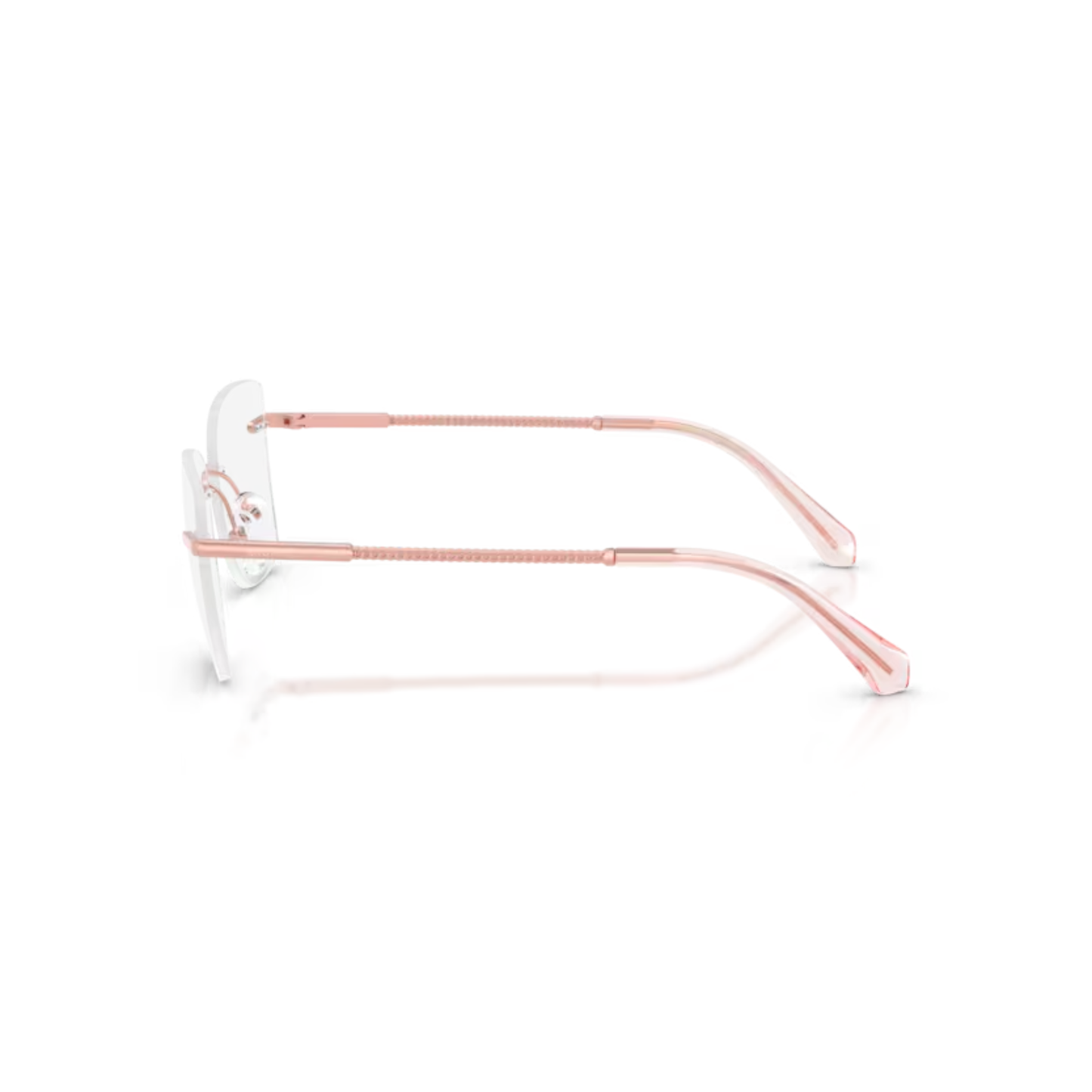 Michael Kors MK3099 Rimless Cat Eye Eyeglasses Side View