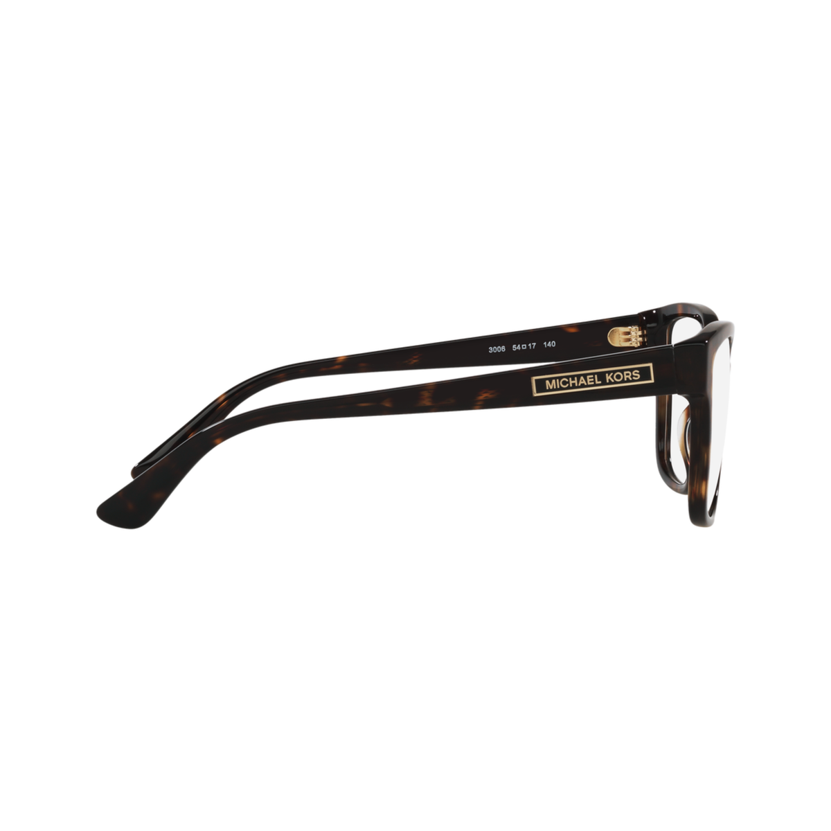 Michael Kors MK4082 womens acetate square full rim optical frame three quarter view