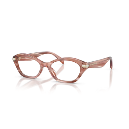 PinkTransparent4056 Michael Kors MK4186BU women’s cat eye acetate eyeglass frame