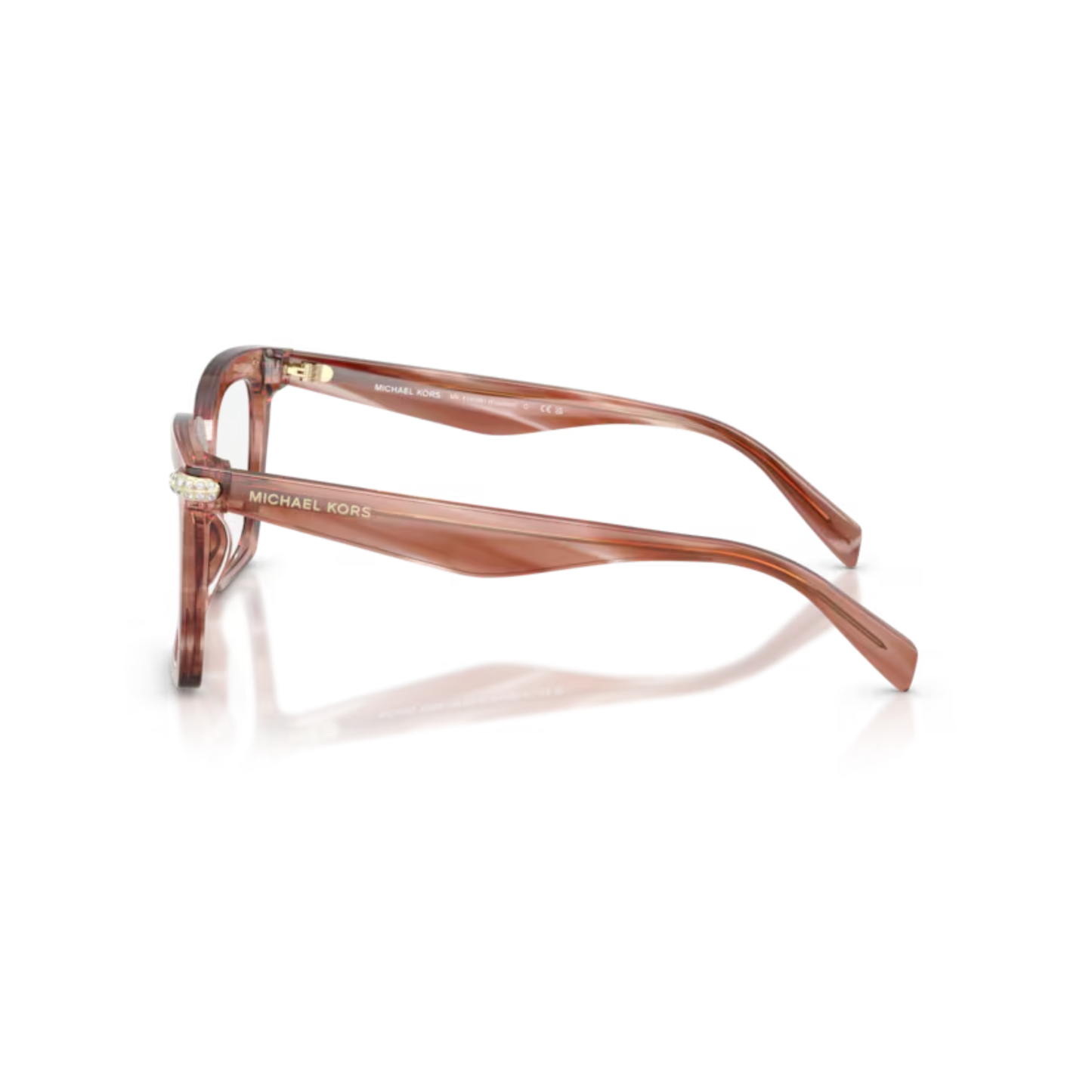 Michael Kors MK4191BU square optical frame side view