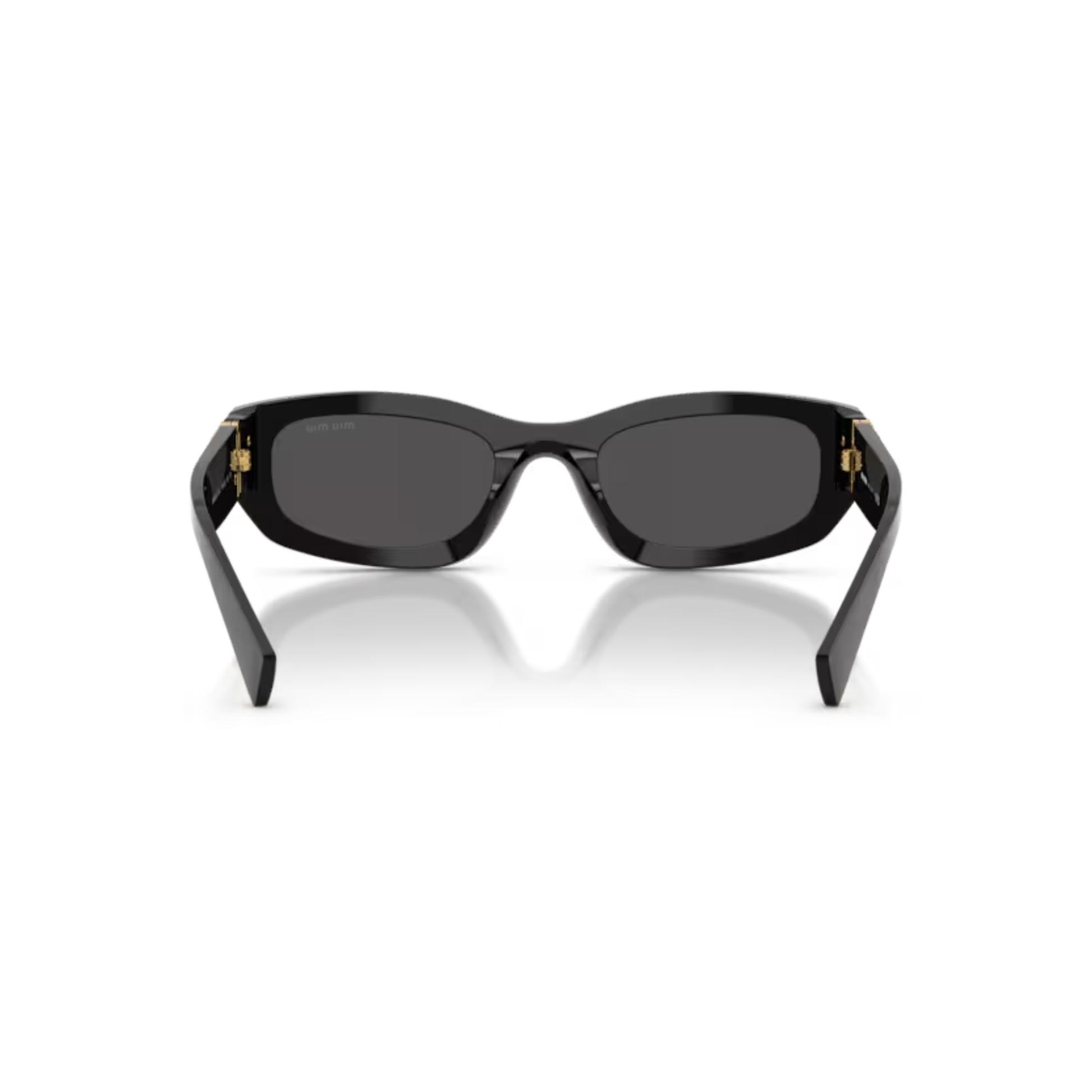 MiuBlack16K08Z Miu Miu MU B04S irregular sunglasses for women