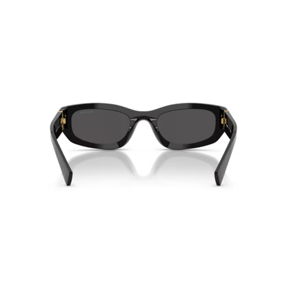 MiuBlack16K08Z Miu Miu MU B04S irregular sunglasses for women