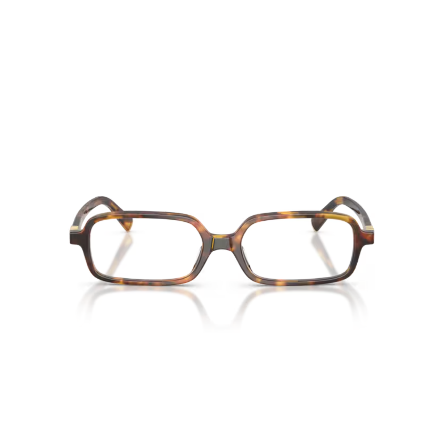 Miu Miu MU01YV women's rectangle full-rim optical frame with premium Italian craftsmanship and luxury designer styling.