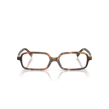 Miu Miu MU01YV women's rectangle full-rim optical frame with premium Italian craftsmanship and luxury designer styling.
