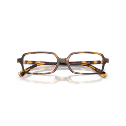 Miu Miu MU01YV women's rectangle full-rim optical frame with premium Italian craftsmanship and luxury designer styling.