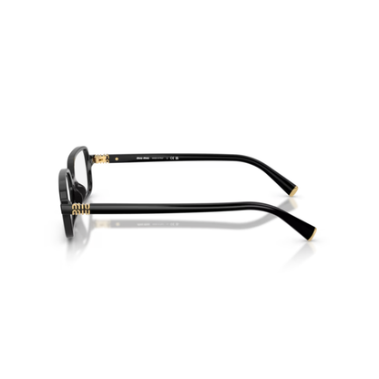 Miu Miu MU01YV women's rectangle full-rim optical frame with premium Italian craftsmanship and luxury designer styling.