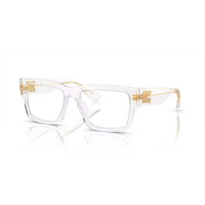 Miu Miu MU02XV women's luxury acetate optical frame for prescription glasses.
