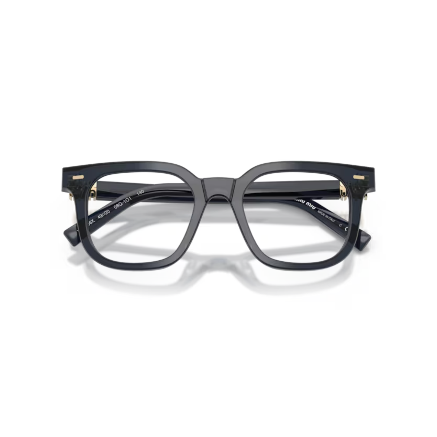 Miu Miu MU06XV women's square full-rim optical frame with premium designer styling.
