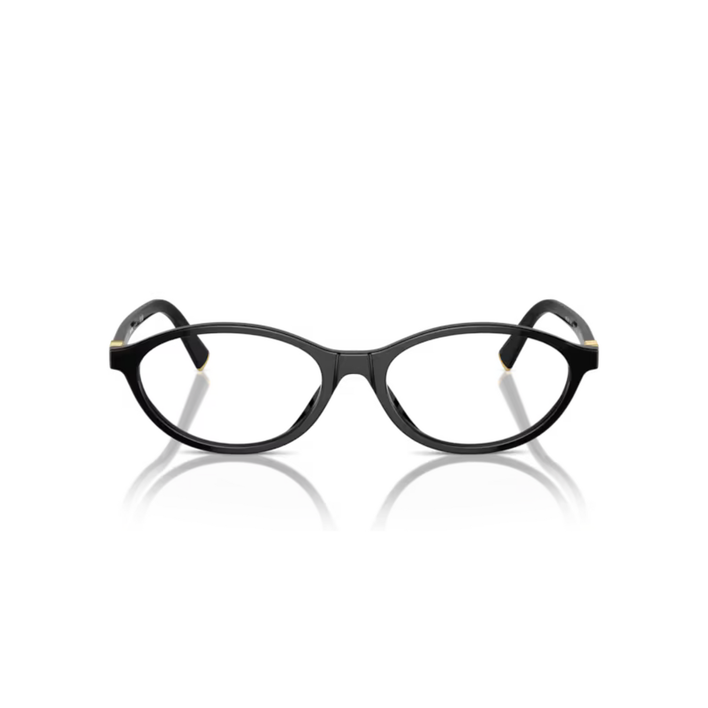 Miu Miu MU09XV women's cat-eye optical frame featuring premium Italian craftsmanship and an elegant full-rim design.