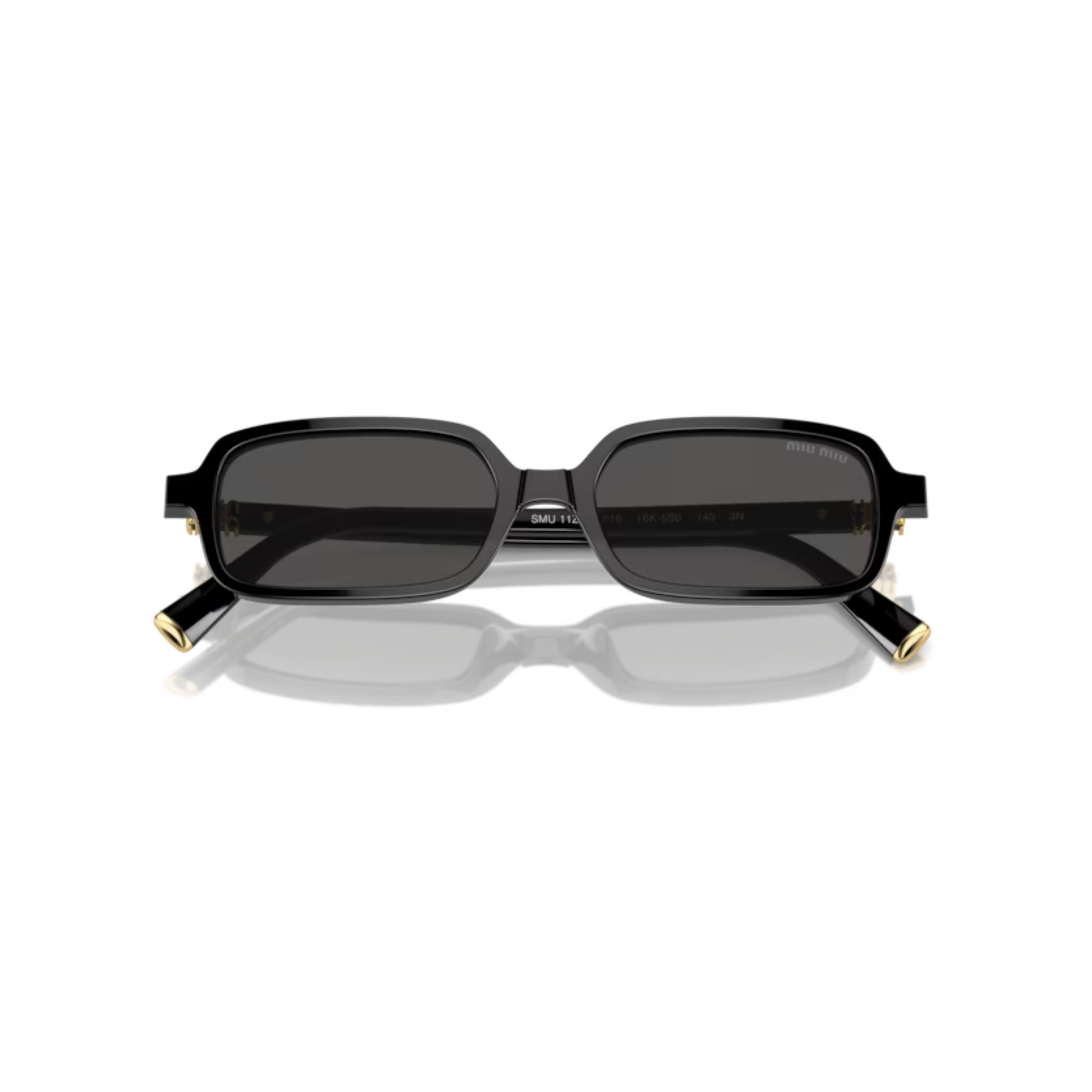 Miu Miu MU11ZS women's rectangle sunglasses with premium designer styling and UV-protective lenses.