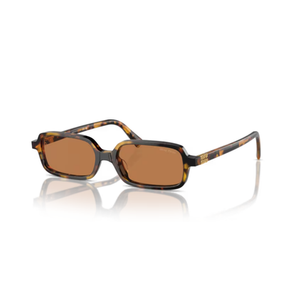 Miu Miu MU11ZS women's rectangle sunglasses with premium designer styling and UV-protective lenses.