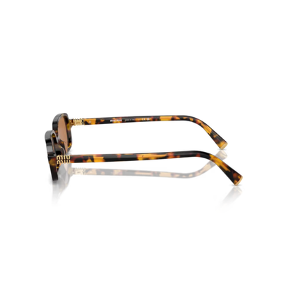 Miu Miu MU11ZS women's rectangle sunglasses with premium designer styling and UV-protective lenses.