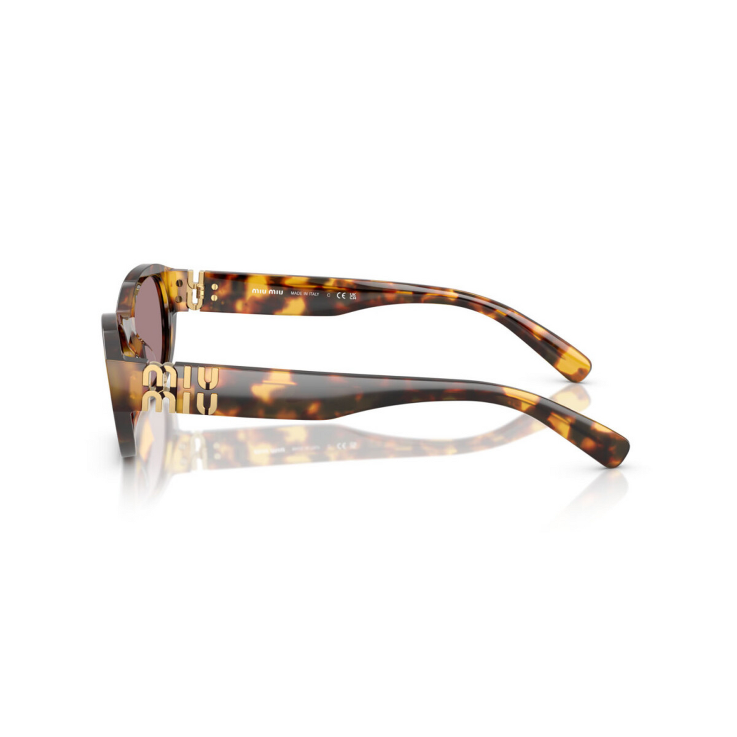 Honeybrown14L20I Miu Miu MUA03S luxury women’s sunglasses with designer frame and UV protected lenses