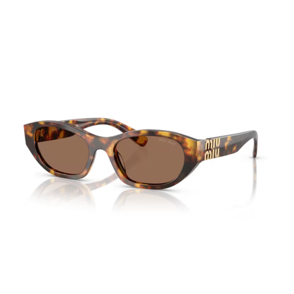Honeybrown14L60M Miu Miu MUA03S luxury women’s sunglasses with designer frame and UV protected lenses