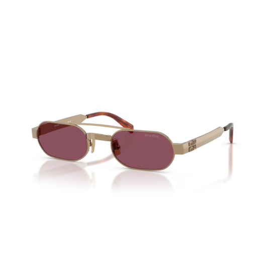 Miu Miu MUB52S women's navigator sunglasses featuring premium Italian craftsmanship and a luxury designer silhouette.