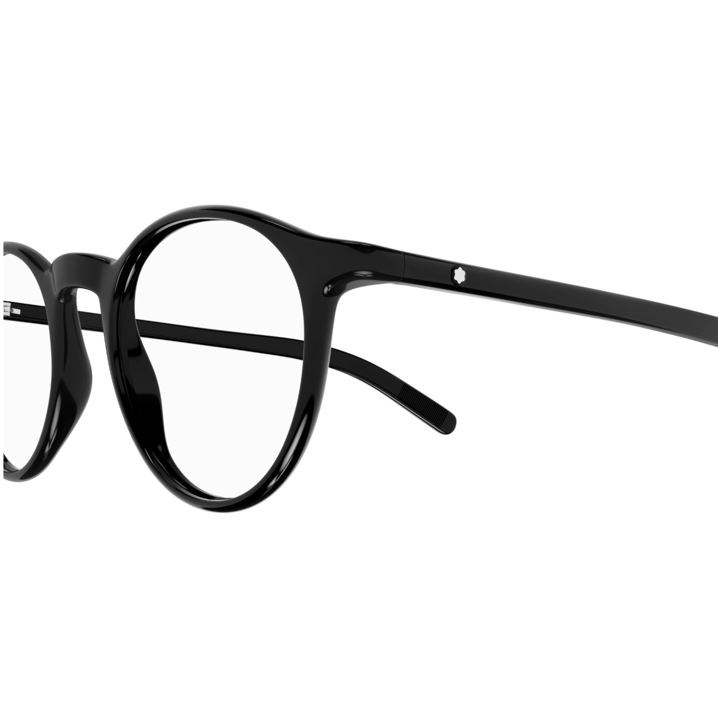 Montblanc MB0329O men's round acetate full-frame optical eyewear