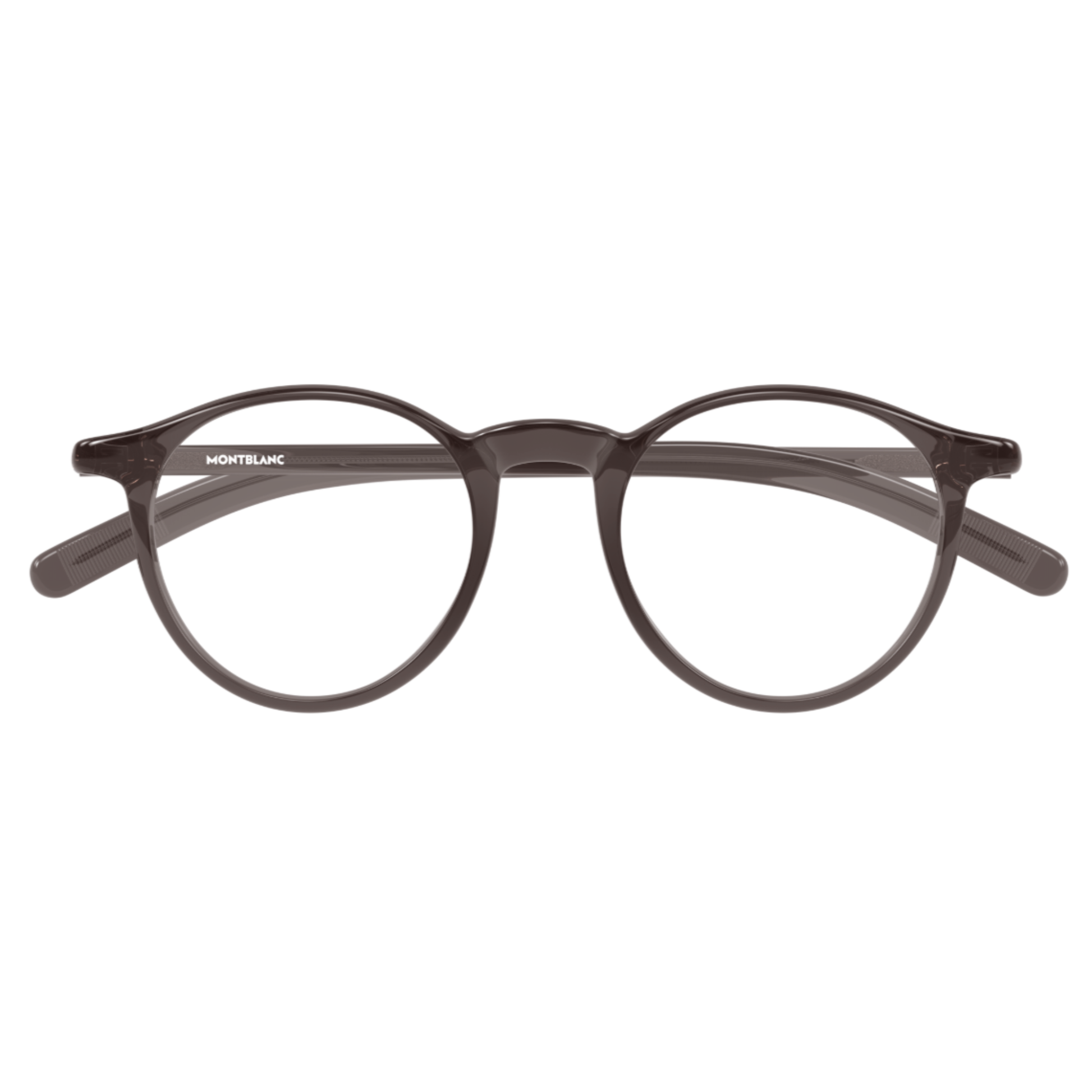 Montblanc MB0329O men's round acetate full-frame optical eyewear