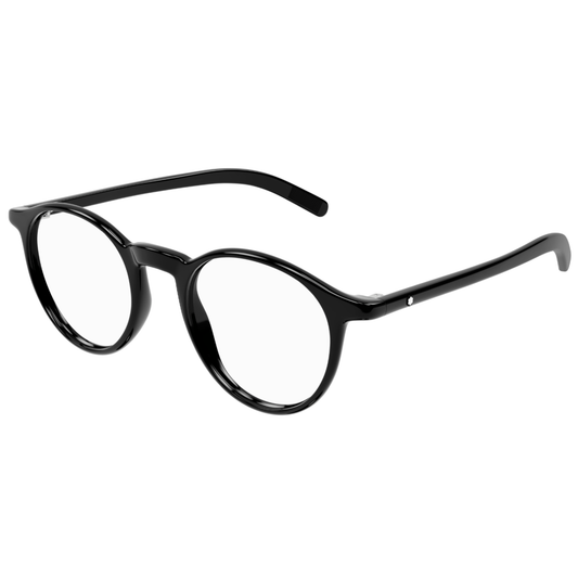 Montblanc MB0329O men's round acetate full-frame optical eyewear
