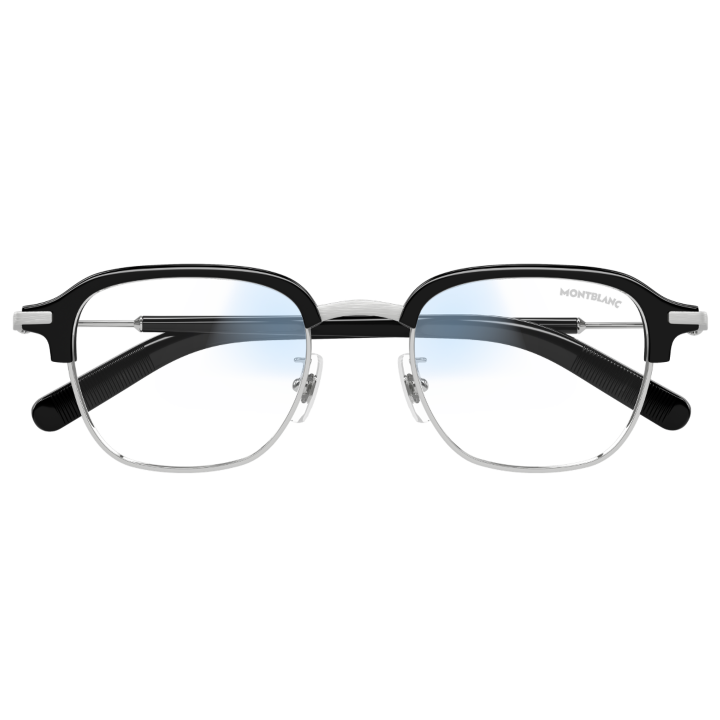Montblanc MB0390S men's clubmaster acetate and metal luxury sunglasses