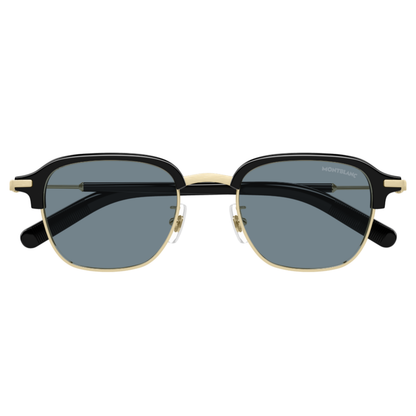 Montblanc MB0390S men's clubmaster acetate and metal luxury sunglasses