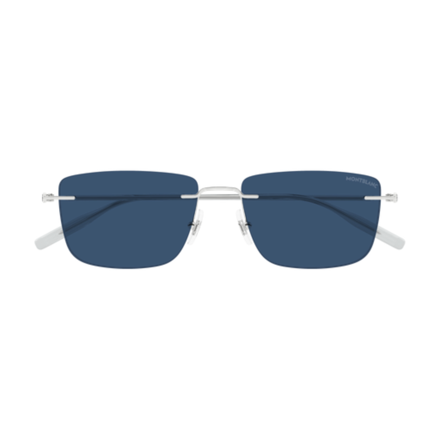 Montblanc MB0429S Unisex Rimless Metal Sunglasses