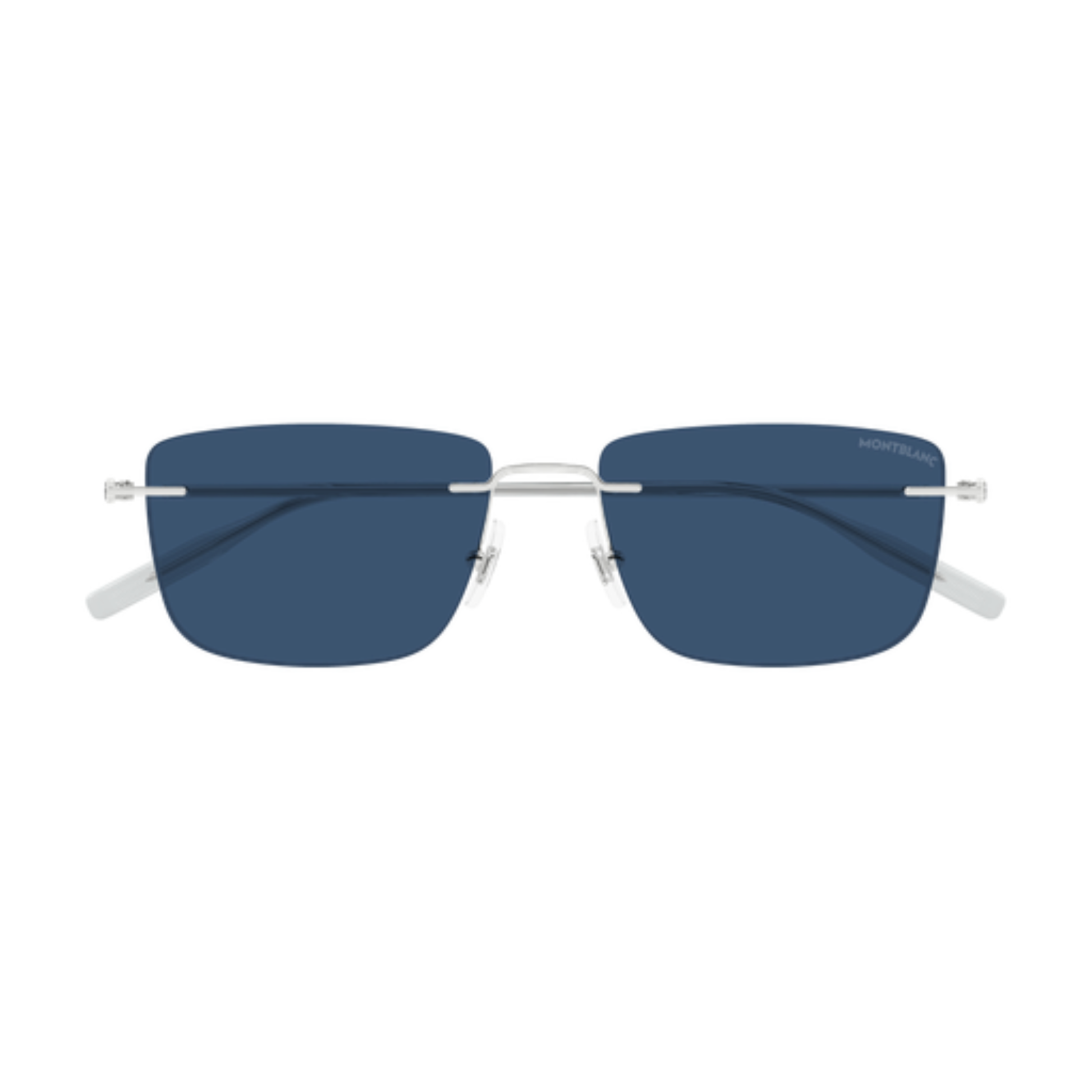 Montblanc MB0429S Unisex Rimless Metal Sunglasses