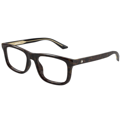 Montblanc MB0457O men's square acetate full-frame optical eyewear
