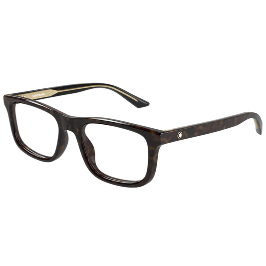 Montblanc MB0457O men's square acetate full-frame optical eyewear