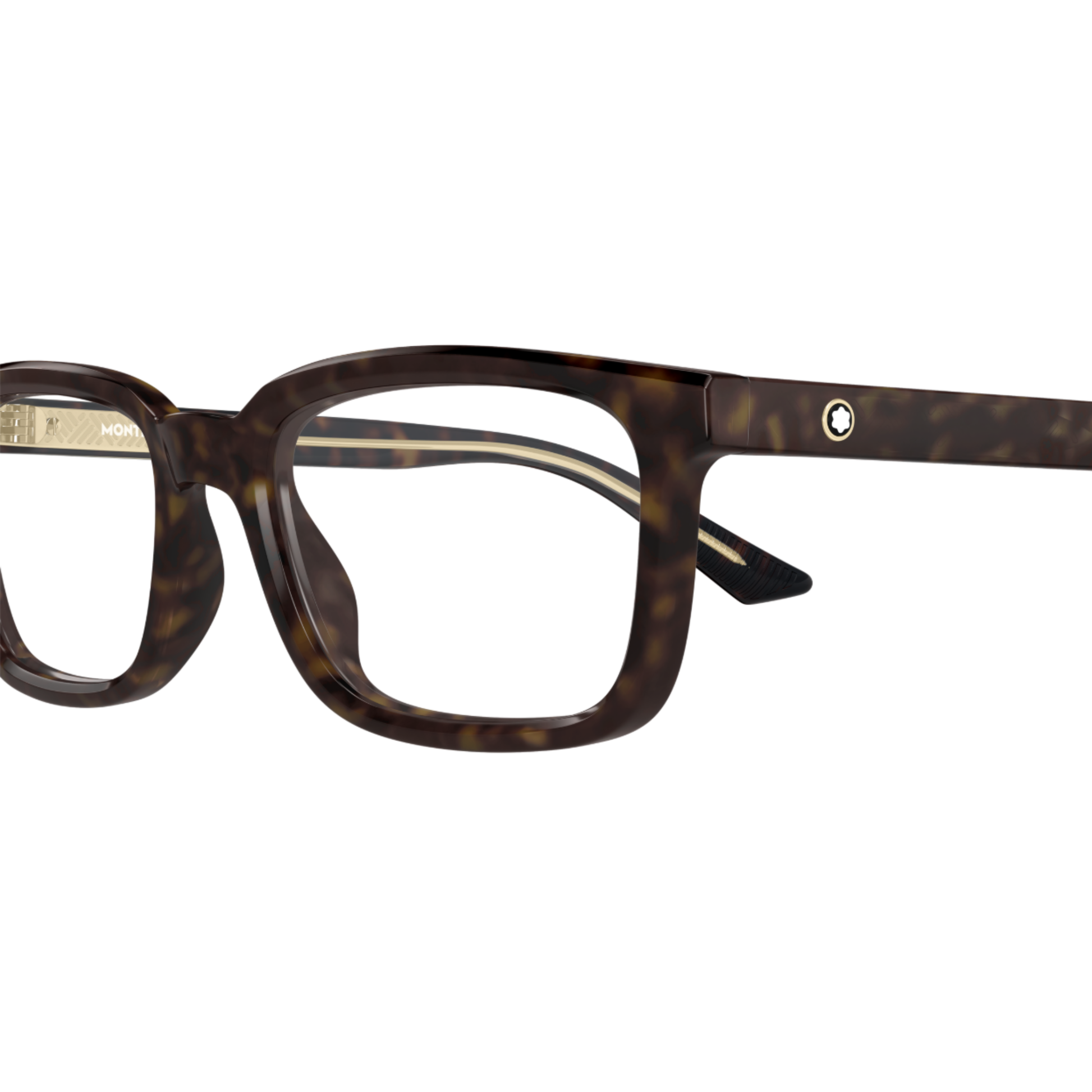 Montblanc MB0458OL unisex rectangle acetate optical frame with premium luxury design