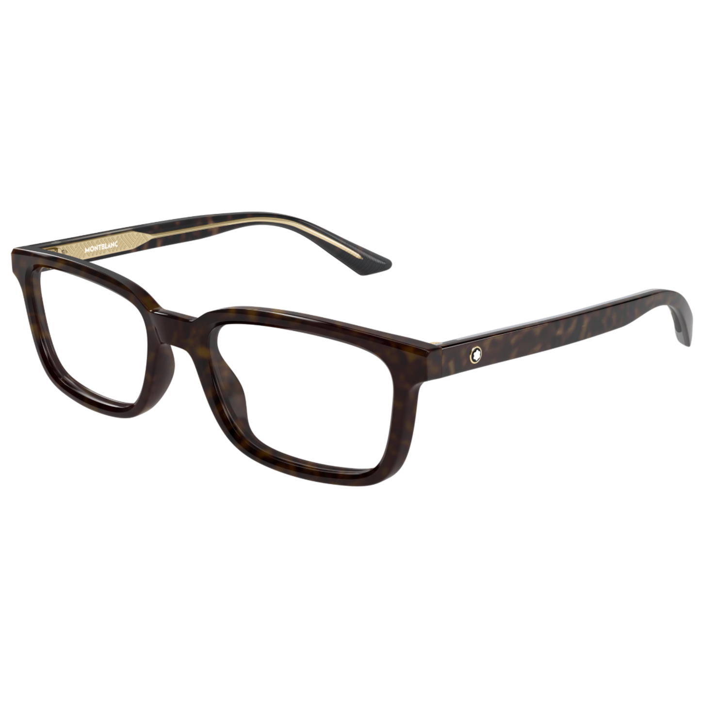 Montblanc MB0458OL unisex rectangle acetate optical frame with premium luxury design