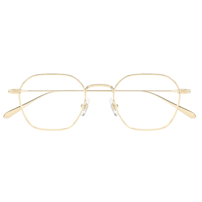 Montblanc MB0472O men's square metal optical frame with premium luxury styling