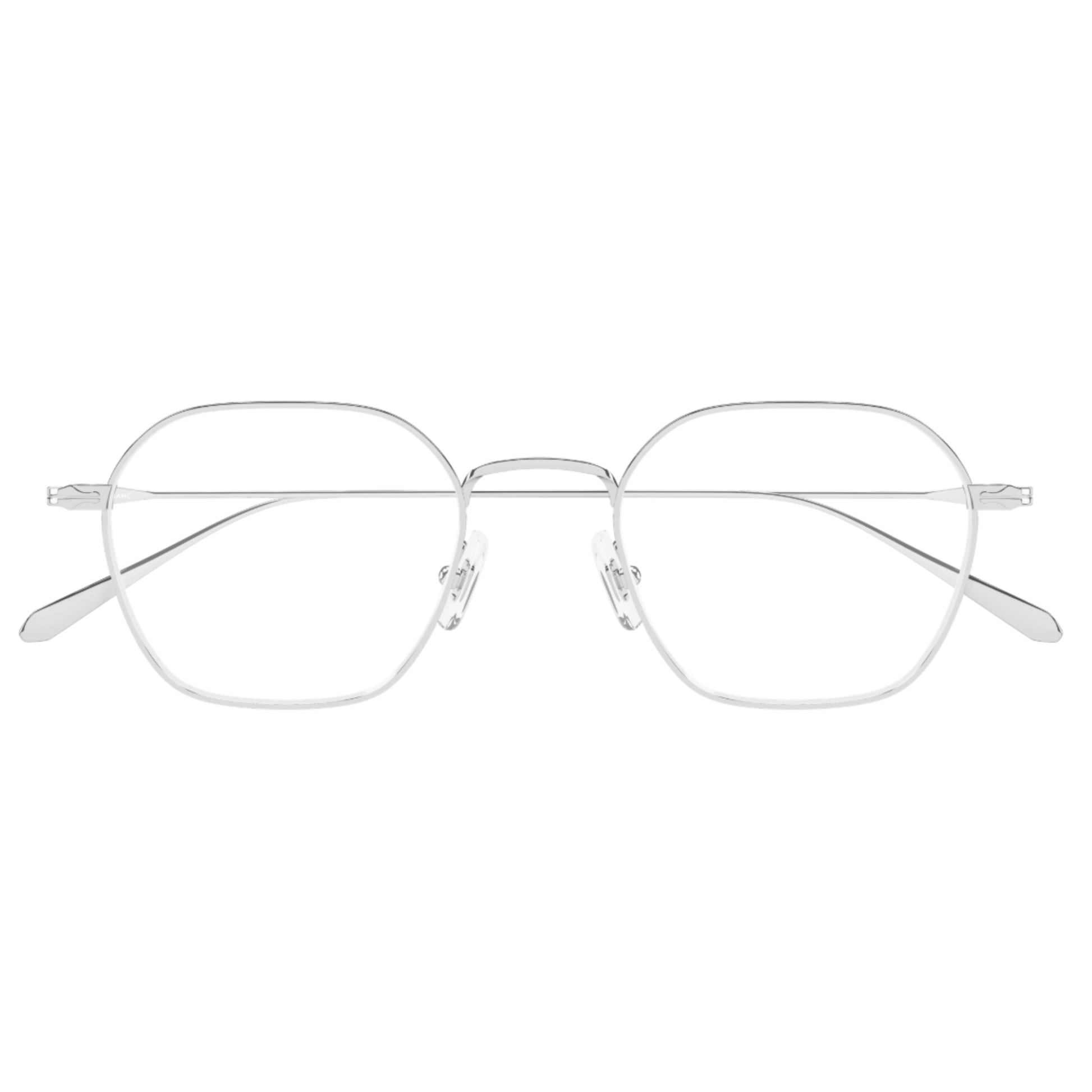 Montblanc MB0472O men's square metal optical frame with premium luxury styling