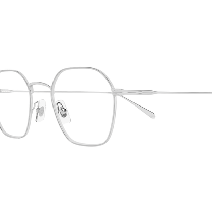 Montblanc MB0472O men's square metal optical frame with premium luxury styling