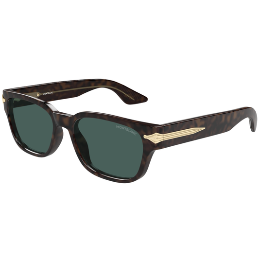 Montblanc MB0479S men's rectangle acetate luxury sunglasses
