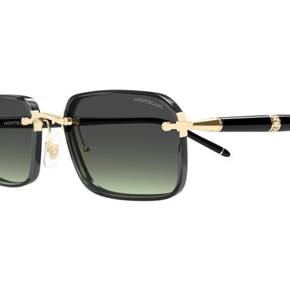 Montblanc MB0483S Sunglasses logo premium acetate frame