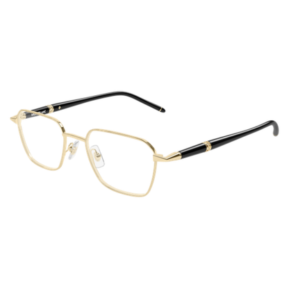 Montblanc MB0485O Optical Frame front view geometric acetate eyewear