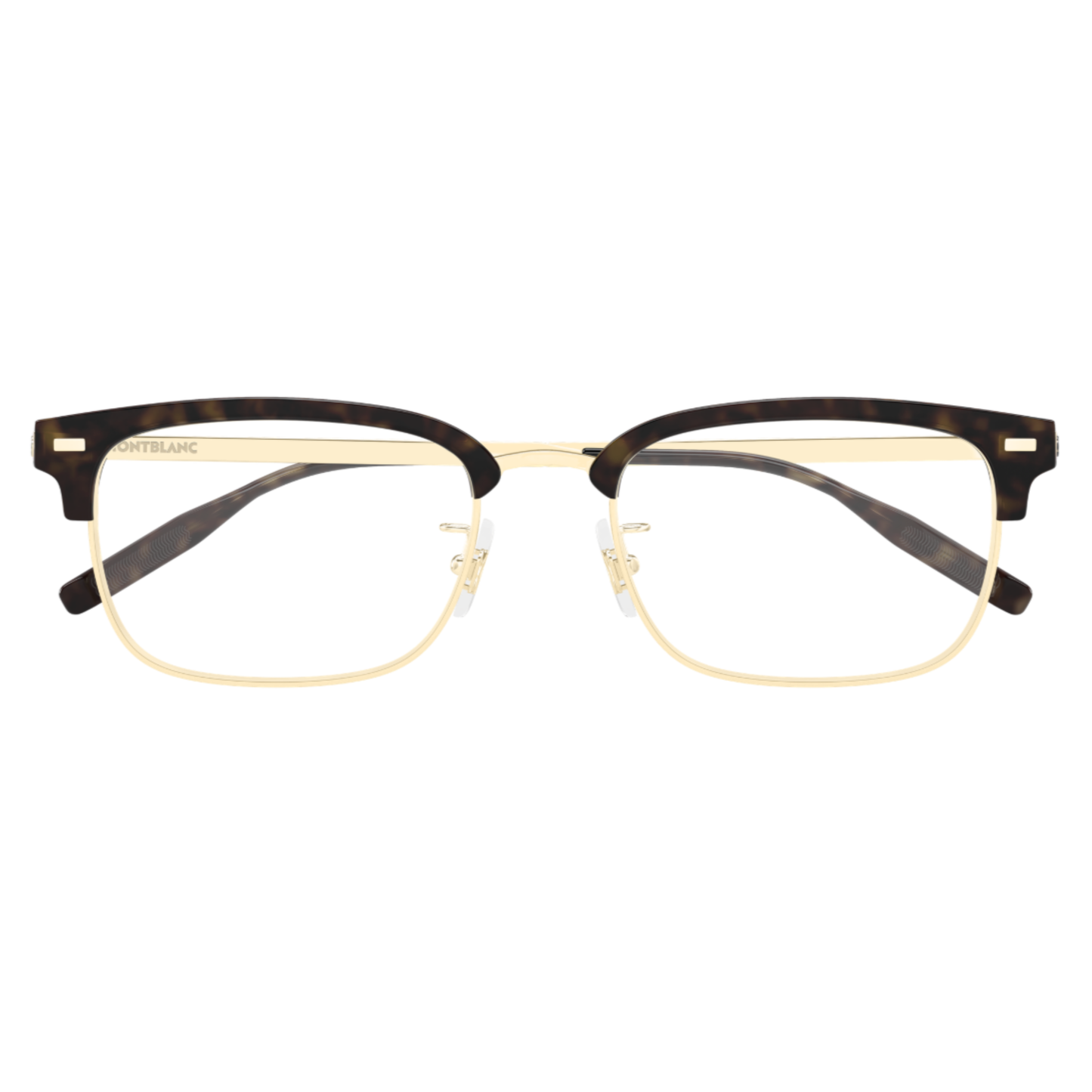 Montblanc MB0493OJ clubmaster optical frame front view 