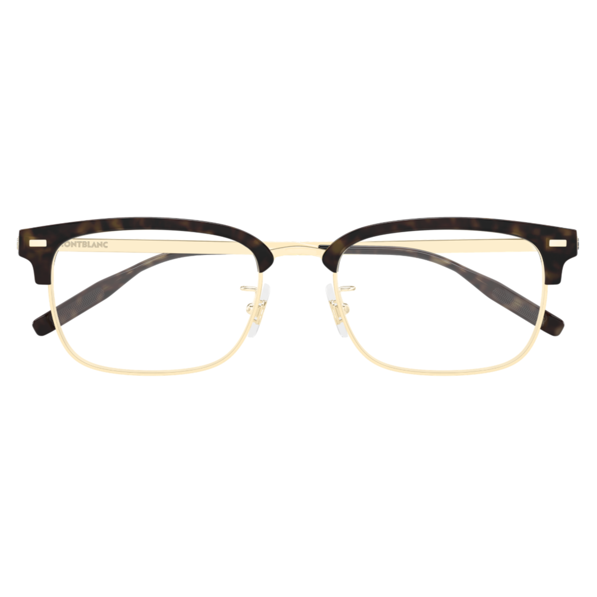 Montblanc MB0493OJ clubmaster optical frame front view 