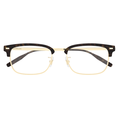 Montblanc MB0493OJ clubmaster optical frame front view 