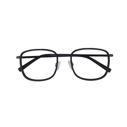 Naples 1 Matte Black/C3  designer round optical frame with lightweight full-rim construction and stylish everyday prescription eyewear.